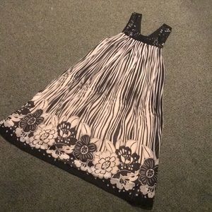 Alice + Olivia Black and White Dress